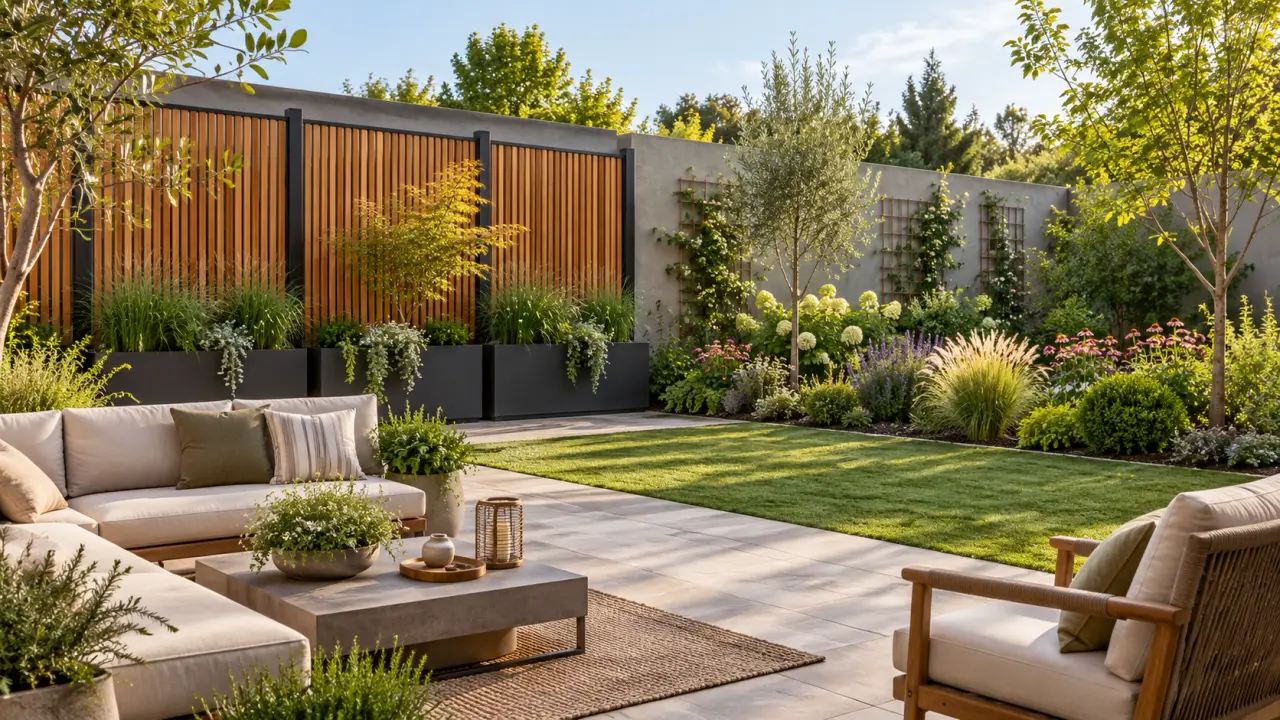 Cacher un vilain mur extérieur : écran immédiat ou jardin qui s’étoffe ?